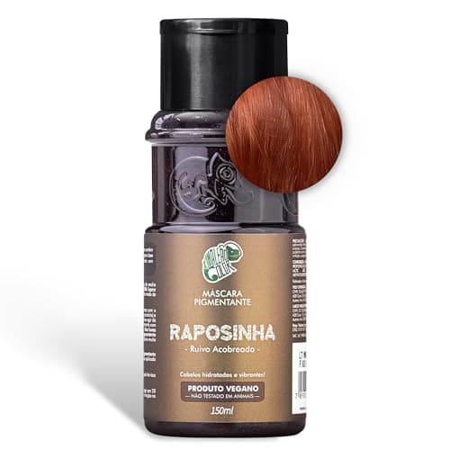 Kamaleão Color, Máscara Pigmentante Raposinha, Ruivo Acobreado, 150ml, Embalagem Pode Variar