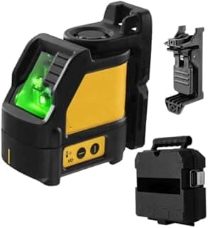 Nível a Laser Verde 50m Autonivelante Profissional com linha cruzada 360° e base magnética