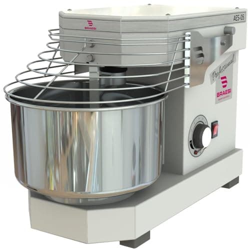 Amassadeira Espiral Braesi Aes-05 Bivolt 1000w 50-60hz em fundo branco