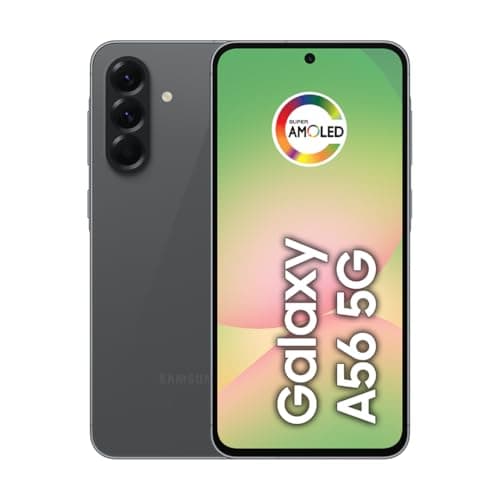 Smartphone Samsung Galaxy A56 5G, 256GB, 8GB RAM, câmera 50MP, IP67, Super AMOLED 6.7