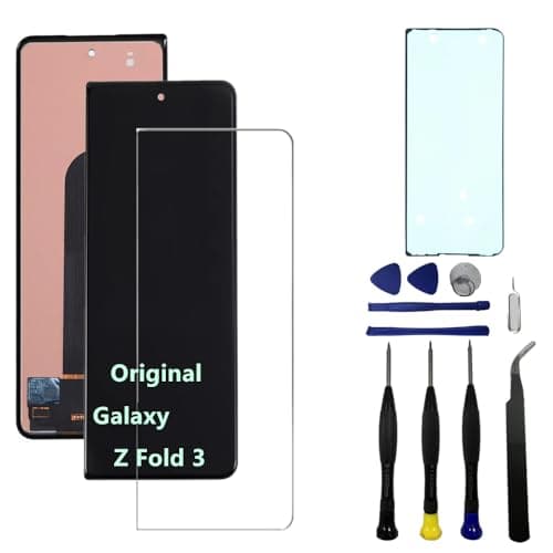 Original AMOLED 15.7 cm para Samsung Galaxy Z Fold 3 tela frontal pequena externa de substituição Z Fold3 5G SM-F926U SM-F926U1 SM-F926B Display Touch Screen Assembly com ferramentas e adesivo