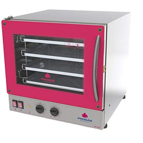 Forno Elétrico Industrial Progás Rosa com 4 Assadeiras 220V