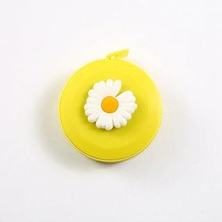 Fita métrica portátil fita adesiva macia fofa ferramenta de medição de 1,5 m/150 cm (margarida)
