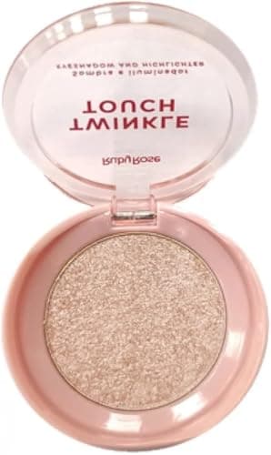 Twinkle Touch Sombra e Iluminador M1004 – Glow Sofisticado com Partículas Ultrabrilhantes, Textura Suave e Efeito Luminoso Duradouro (2 - Golden Daze)