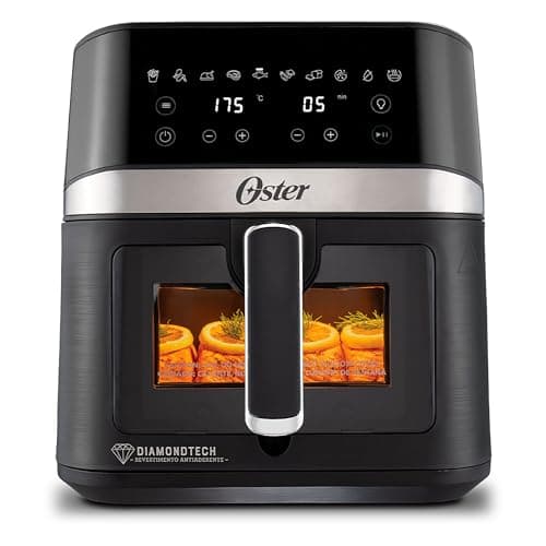 Fritadeira DiamondTech Oster 6L com Visor Transparente - 127V