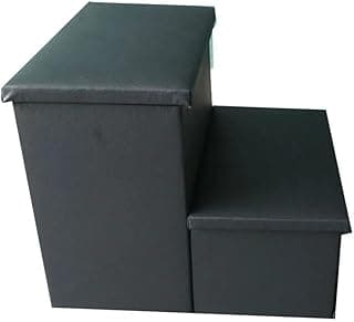 ESCADA PET 2 DEGRAUS DE CORINO ESCADINHA PARA CÃO E GATO ESCADA PARA CACHORRO