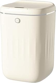 Lixeira Automática 20L com Sensor de Movimento – Lixeira Inteligente com Abertura Automática, Design Moderno para Cozinha, Banheiro e Escritório - Branco