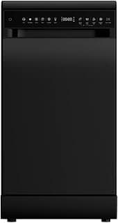 Lava-louças preta Eos Premium 11 Serviços Slim All Black Ell112p 220v