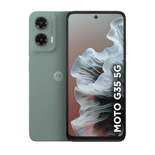 Smartphone Motorola Moto G35 5G 256GB 12GB cinza vegano com câmera dupla