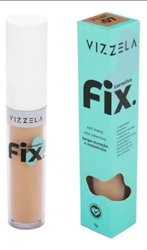 Corretivo facial Vizzela efeito matte 7g (07, de fábrica)