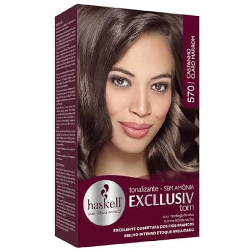 TONALIZANTE 570 CASTANHO CLARO MARROM 40G