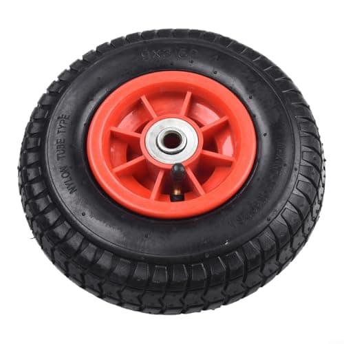 Pneu de borracha, para carro elétrico, rodas pneumáticas, para crianças em veículos, pneus de substituição infláveis, para motocicleta de três rodas para bebês e (1,2 cm 9 polegadas)