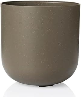 Vaso Cachepo Grande Decorativo Basalto Cinza para Plantas Jardim