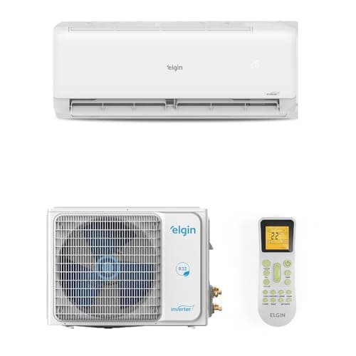 Ar Condicionado Split Hi Wall Eco II Inverter Connect Elgin 18.000 Btus Frio 220v R-32