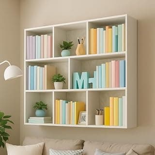 ESTANTE PRATELEIRA CUBO 60X60CM ARMARIO BRANCO MULTIFUNCIONAL DECORATIVO PARA LIVROS E FOTOS