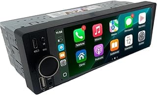Central Multimídia Rádio Fm 1din GENKO Gps AndroidAuto Carplay