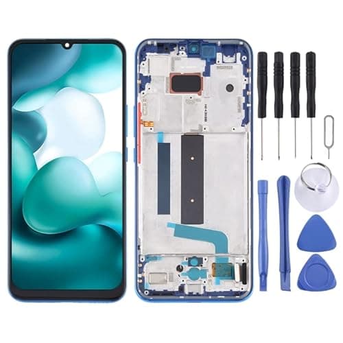 tela Tela LCD AMOLED original para Xiaomi Mi 10 Lite 5G com Montagem Full Digitizer substituição da tela