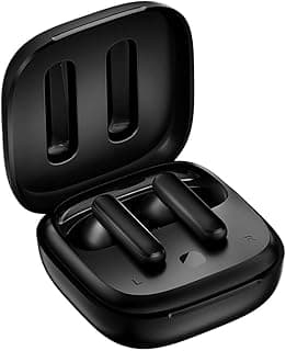 Fone de Ouvido Bluetooth QCY T13 ANC com Cancelamento Ativo de Ruído, 30 Horas de Bateria, Preto