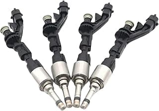 Conjunto de 4 injetores de combustível para 2013-2016 Escape & 2014-2019 Fiesta 1.6L Turbo | CJ5G-9F593-AA, CJ5Z-9F593-B