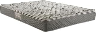 Colchão Composto Herval Casal Fort Black, 22x138x188 cm, Bordado
