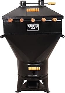 Churrasqueira a Bafo 15kg com 5 espetos Profissional G15