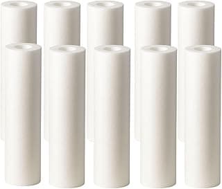 10 refis de polipropileno para filtro de caixa de água brancos