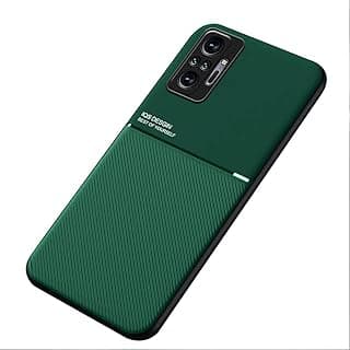 Capa verde com placa de metal embutida para Xiaomi Redmi Note 10 Pro/Pro Max
