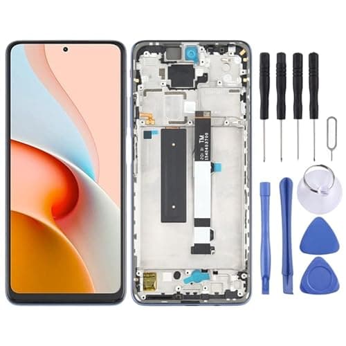Original LCD Screen for Xiaomi Redmi Note 9 Pro 5G / Mi 10T Lite 5G M2007J17C M2007J17G Digitizer Full Assembly with Frame