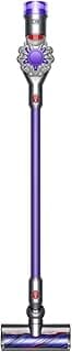 Aspirador de pó sem fio Dyson V8, cor roxo e prata, em fundo branco