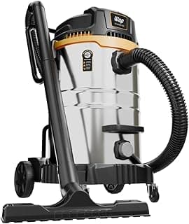 Aspirador de pó e água WAP GTW Inox 50i 2600W com dois motores e sistema de autolimpeza