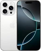 Apple iPhone 16 Pro, 512GB, White Titanium - Unlocked (Renewed) | 512GB