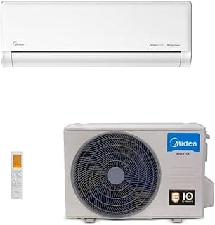 Ar condicionado split Midea branco com controle remoto