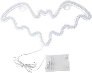 Bat Design LEDs Neon Light 3*AA Cell Operado Modo Brilho Constante Neon Sign Luzes Decorativas Decoração de Parede para Natal Ação de Graças Festa de Aniversário Casamento Crianças Bebê Quarto type2