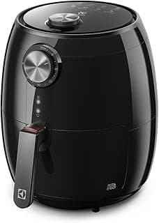 Fritadeira Elétrica Airfryer Electrolux EAF15 sem Óleo Cesto Removível 3,2L Preto 220V