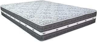 Colchão de Casal Black Graphite Anjos Molas Ensacadas cinza e branco