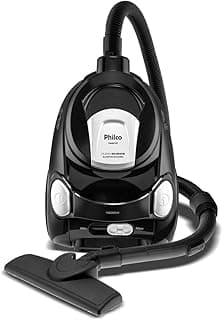Aspirador de pó Philco PAS70 preto, 1800W, 2,2L, super silencioso, com filtro HEPA, 220V