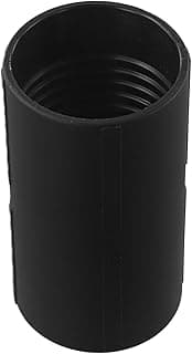 Adaptador de mangueira preto para aspirador de pó com diâmetros internos de 32 mm, 38 mm, 40 mm, 50 mm