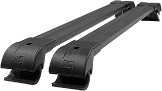 1 Travessa Rack Teto Fiat Nova Strada Simples 2022 2023(PRETO - 2022 2023 2024 CABINE SIMPLES)