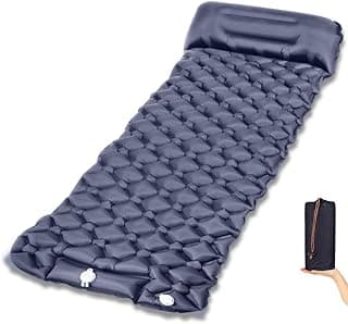 Colchao Inflavel Camping, Colchao Camping, Colchonete Inflavel, Colchão Inflável Solteiro, 190 x 60 x 5 cm
