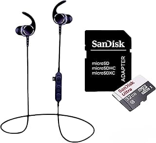 Fone de ouvido esportivo com cartão de memória SanDisk 32GB