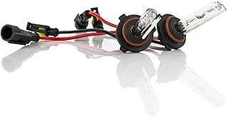 XENTEC Lâmpada de xenon HID H10/9145 6000K x 1 par (ultra branca)
