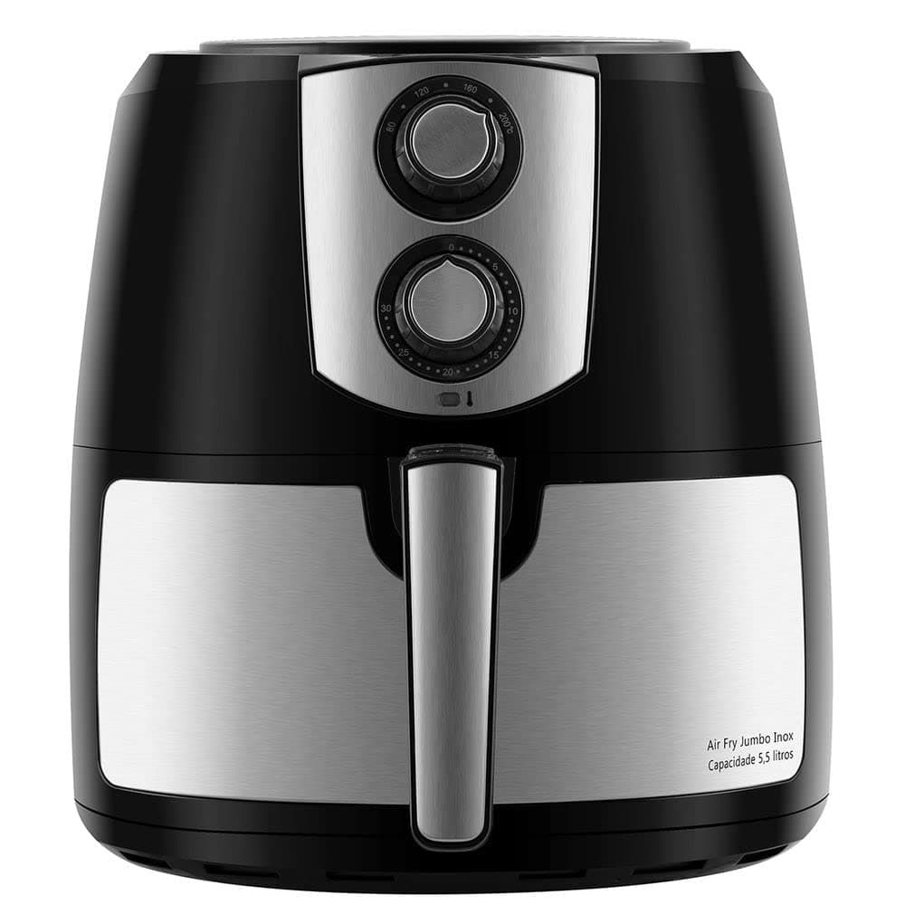 Fritadeira Philco Air Fryer Preto Inox 7.2L PFR06 220V