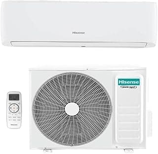 Ar condicionado inverter Hisense Hi Wall Eco Plus R-32, branco, 12.000 Btus, controle remoto incluído