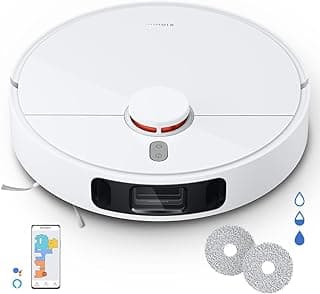 Robot aspirador e lava-chão Xiaomi S10 branco com controle por smartphone