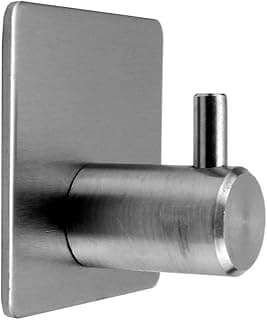 Gancho de metal para parede, aço inoxidável, capacidade 5 kg