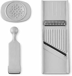 Kit de ferramentas de cozinha em aço inoxidável com descascador, ralador e boleador