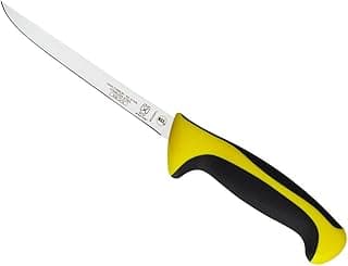 Faca de desossar estreita Mercer Culinary 15 cm com cabo amarelo e preto