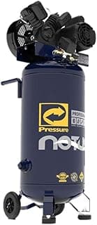 Compressor de Ar Móvel Notus Pressure 2HP Bivolt 140PSI Azul