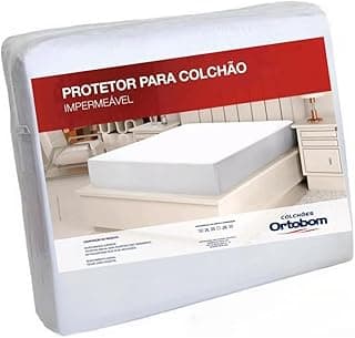 Protetor de colchão impermeável com elástico ajustável Ortobom