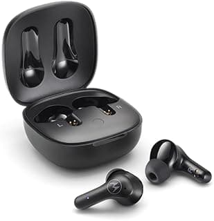 Fone de ouvido Motorola Moto Buds 135 preto com caixa de carregamento